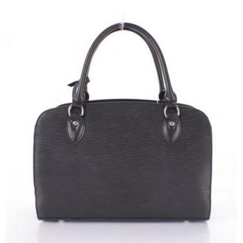 Replica Louis Vuitton EPI Leather M5907N Black Cow Leather Ladies Bag