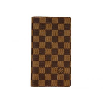 Louis Vuitton Damier Canvas N62226 Brown Small Unisex Wallet