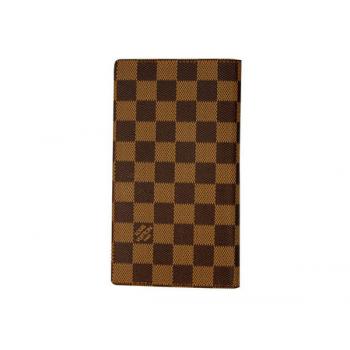 Louis Vuitton Damier Canvas N62226 Brown Small Unisex Wallet