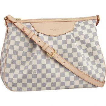 Cheap Louis Vuitton Damier Canvas N41112 White Large Ladies