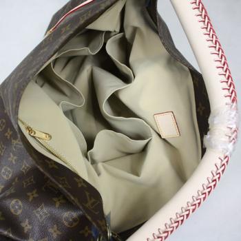 Louis Vuitton Monogram Canvas M40249 Brown Large 2way