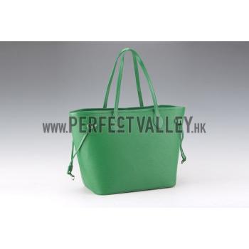 Louis Vuitton Neverfull MM Epi Leather Green