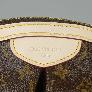 Louis Vuitton Monogram Canvas M40144 Brown Cow Leather Cross Body Bag