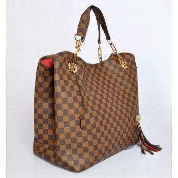 Cheap Louis Vuitton Damier Canvas N95686 Large HandBags Ladies Replica