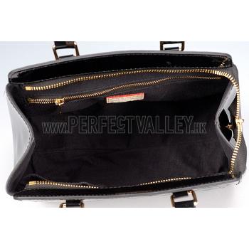 Louis Vuitton Brea Monogram Vernis PM Bag Black