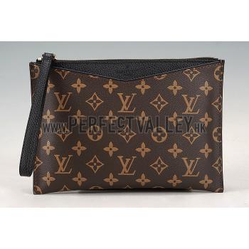 Louis Vuitton Pochette Pallas Monogram Black 607544