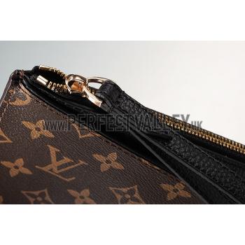 Louis Vuitton Pochette Pallas Monogram Black 607544