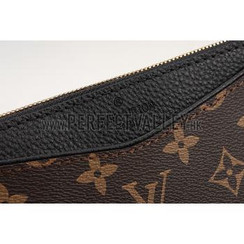 Louis Vuitton Pochette Pallas Monogram Black 607544