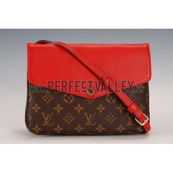 Cheap Louis Vuitton Monogram Twinset Red