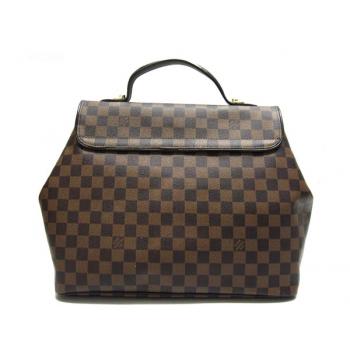 Louis Vuitton Damier Canvas N41169 Brown Large 2way