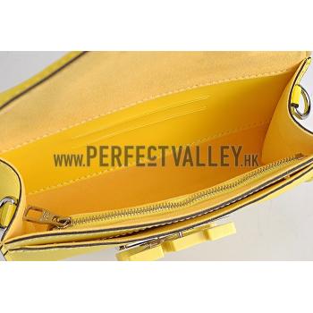 Replica Louis Vuitton Louise Epi PM Jaune Pale 607874