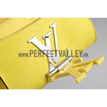 Replica Louis Vuitton Louise Epi PM Jaune Pale 607874