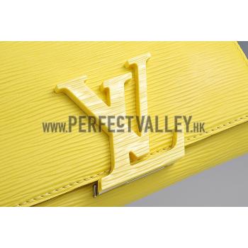 Replica Louis Vuitton Louise Epi PM Jaune Pale 607874