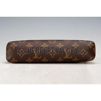 Replica Louis Vuitton Monogram Pallas Clutch Blue 18926642