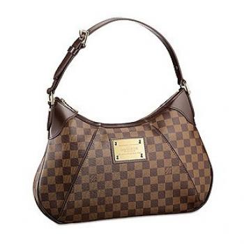 Replica Louis Vuitton Damier Canvas N52002 Brown Canvas Ladies Bag