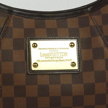 Replica Louis Vuitton Damier Canvas N52002 Brown Canvas Ladies Bag