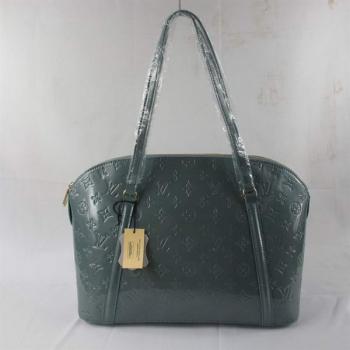 Replica Louis Vuitton Monogram Vernis M91594 Enamel Large Ladies Handbag