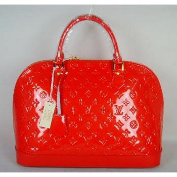 Cheap Louis Vuitton Monogram Vernis M93596 Orange Large HandBags HM05993