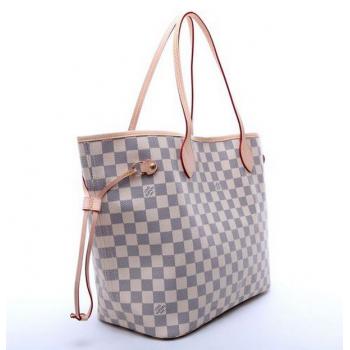 Louis Vuitton Damier Canvas N51107 Grey Canvas Medium Bag