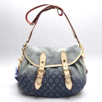 Cheap Louis Vuitton Monogram Denim M95852 Canvas Messenger Bag Ladies