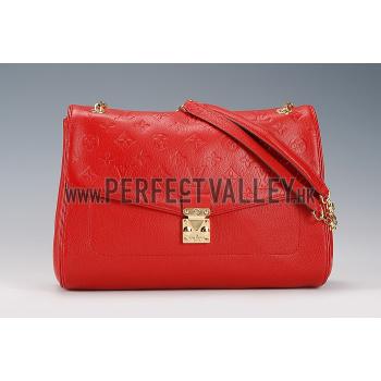 Cheap Louis Vuitton Monogram Empreinte St Germain Red Bag