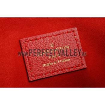 Cheap Louis Vuitton Monogram Empreinte St Germain Red Bag