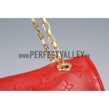 Cheap Louis Vuitton Monogram Empreinte St Germain Red Bag