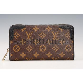 Louis Vuitton Zippy Wallet Retiro Wallet Black