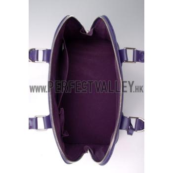 Louis Vuitton Alma MM Epi Leather Plum