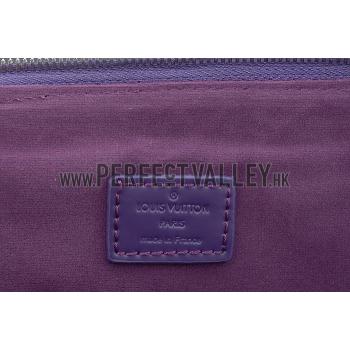 Louis Vuitton Alma MM Epi Leather Plum