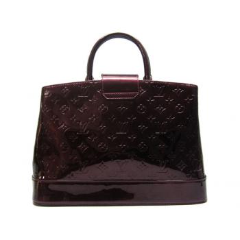 Louis Vuitton Monogram Vernis M4034N Purple Enamel Ladies Bag Replica