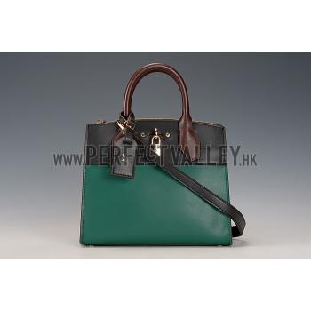 Louis Vuitton City Steamer Bag Bicolor Green