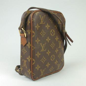 Louis Vuitton Monogram Canvas M40264 Brown Cow Leather 2way