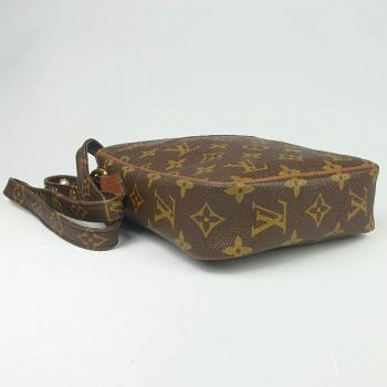 Louis Vuitton Monogram Canvas M40264 Brown Cow Leather 2way