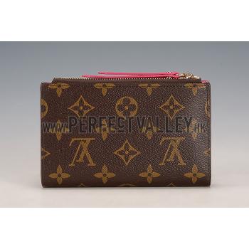 Cheap Louis Vuitton Adele Compact Wallet Fuchsia