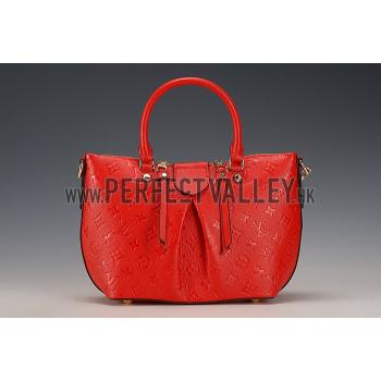 Louis Vuitton Mazarine Empreinte PM Bag Red