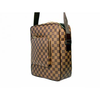 Louis Vuitton Damier Canvas N41441 Brown Small Unisex Bag