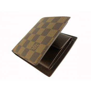 Louis Vuitton Damier Canvas N61665 Coffee Small Unisex