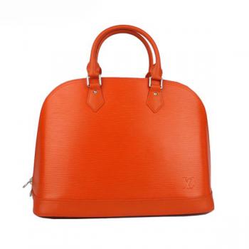 Louis Vuitton EPI Leather M52892 Orange HandBags Ladies