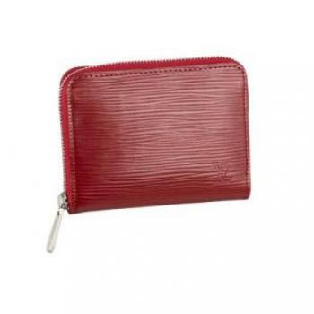 Louis Vuitton EPI Leather M6015M Red Cow Leather Wallet