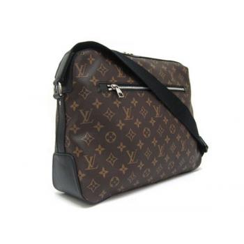 Louis Vuitton Monogram Macassar M40387 Cow Leather Medium Mens Bags Replica