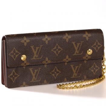 Louis Vuitton Monogram Canvas M58008 Brown Canvas Unisex Handbag