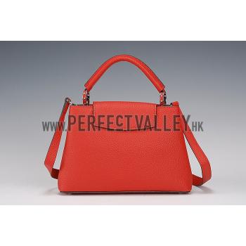 Louis Vuitton Capucines Red 607955