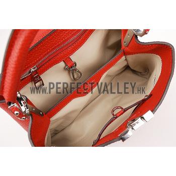 Louis Vuitton Capucines Red 607955