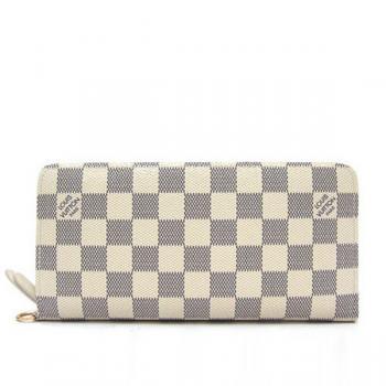 Louis Vuitton Damier Canvas N63072 Beige Canvas Ladies Wallet