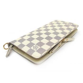 Louis Vuitton Damier Canvas N63072 Beige Canvas Ladies Wallet