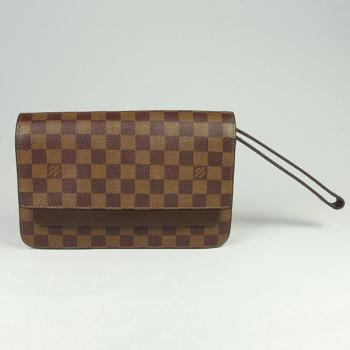 Replica Louis Vuitton Damier Canvas N51993 Brown Canvas Small Wallet