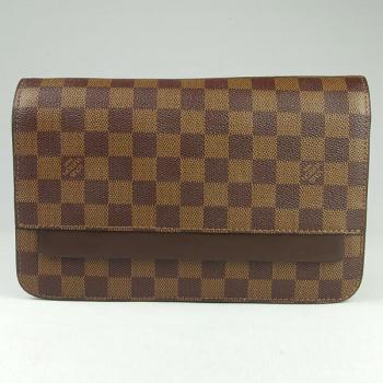 Replica Louis Vuitton Damier Canvas N51993 Brown Canvas Small Wallet