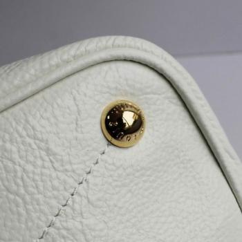 Louis Vuitton Monogram Empreinte M40554 White Medium Ladies Bag