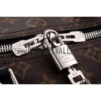 Louis Vuitton Keepall 45 Monogram Macassar Canvas